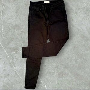 Madewell- High Rise Skinny Women's Black Jeans